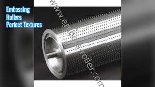 بكرات النقش PVC PE PP ABS